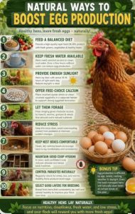 How to get more eggs from your layers?